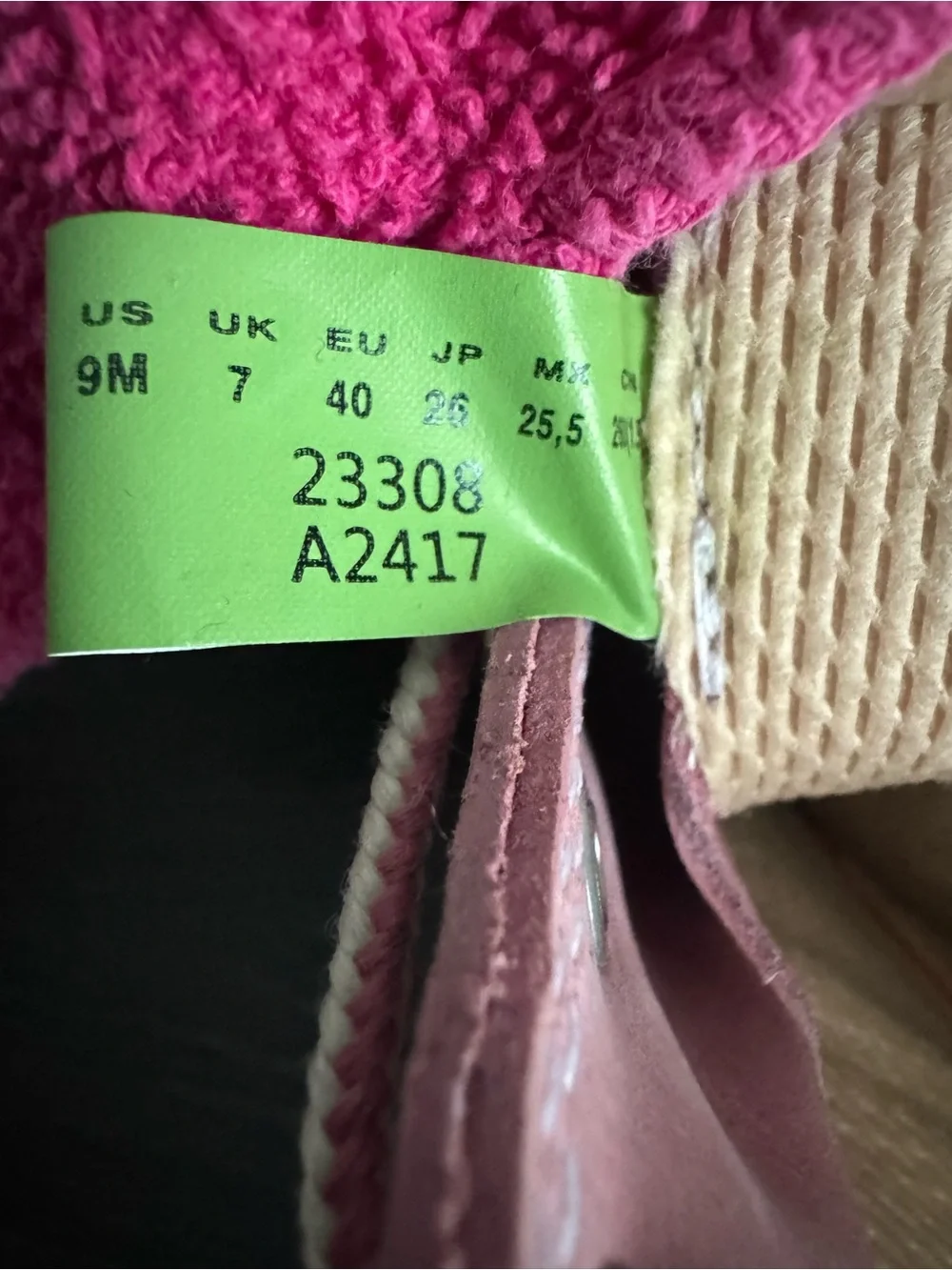 Timberland pink lace